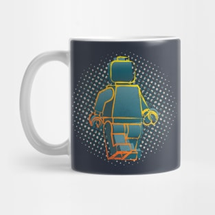 Retro Fig Blue Mug